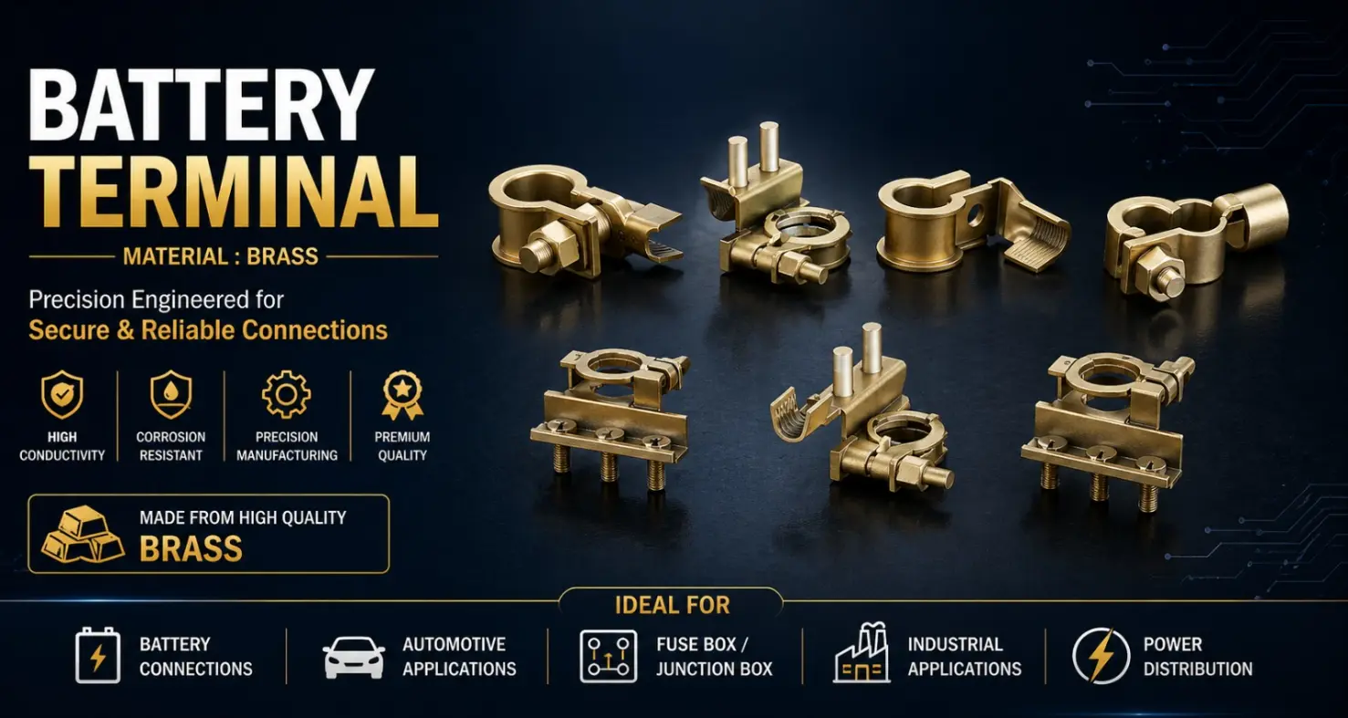 Brass Battery Terminal